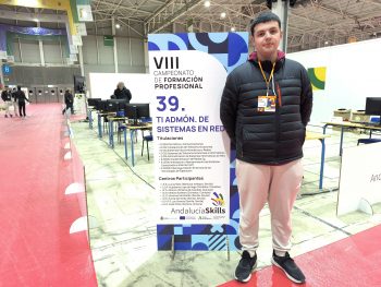 Alejandro Saldaña participa en el Andalucía Skills 2025