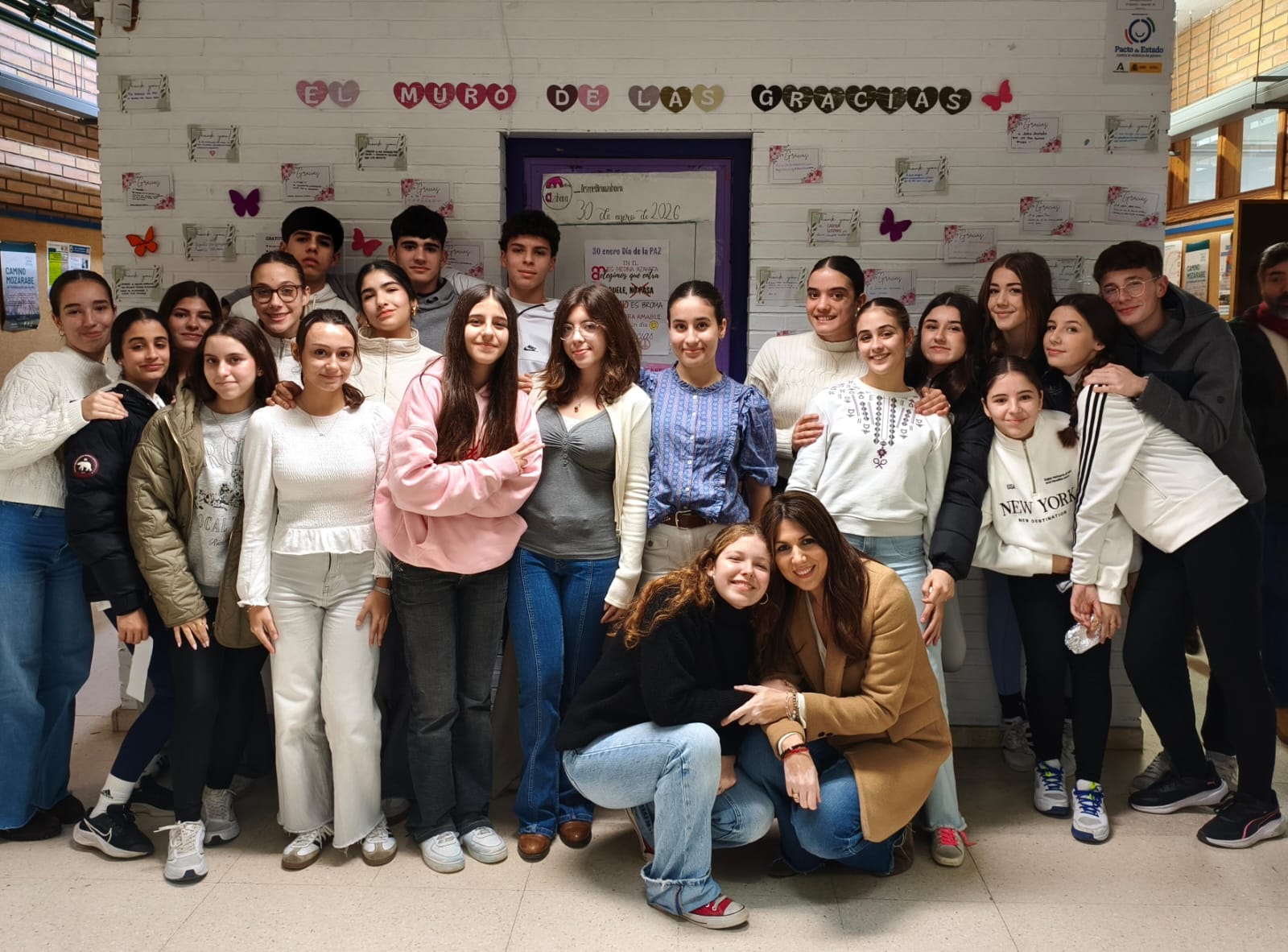 Día de la Paz en el Centro: «Para mí no es una broma»