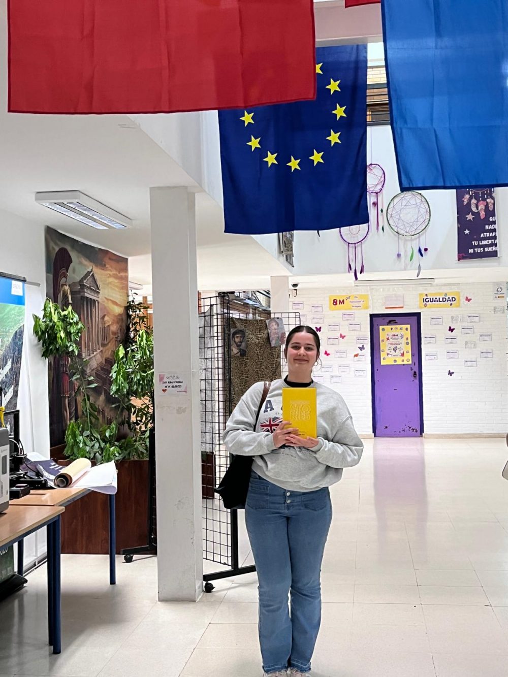 Reconocimiento europeo: Nuestra alumna Natalia Martínez Pedraza, premiada en el concurso Juvenes Translatores