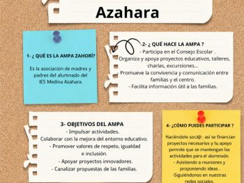 ¡Únete al AMPA del IES MEDINA AZAHARA!