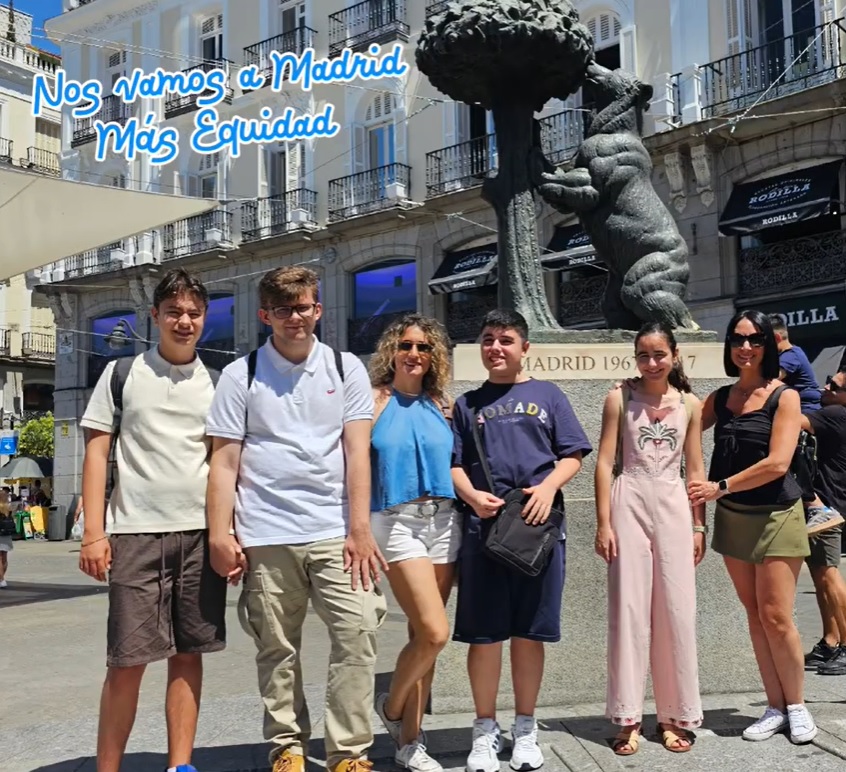 ¡Próxima parada: Madrid! Nuestro viaje con el Programa Más Equidad