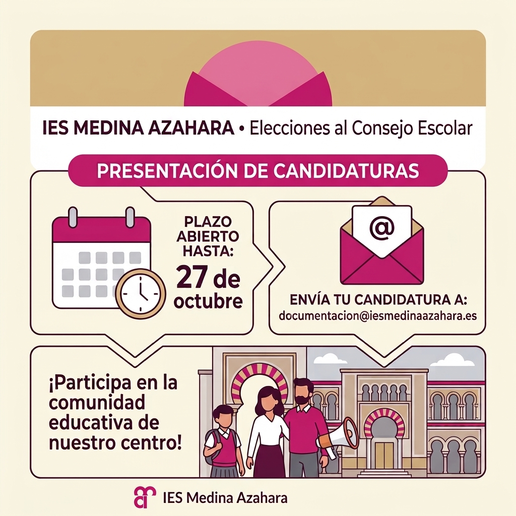 Presentación de solicitudes al Consejo Escolar